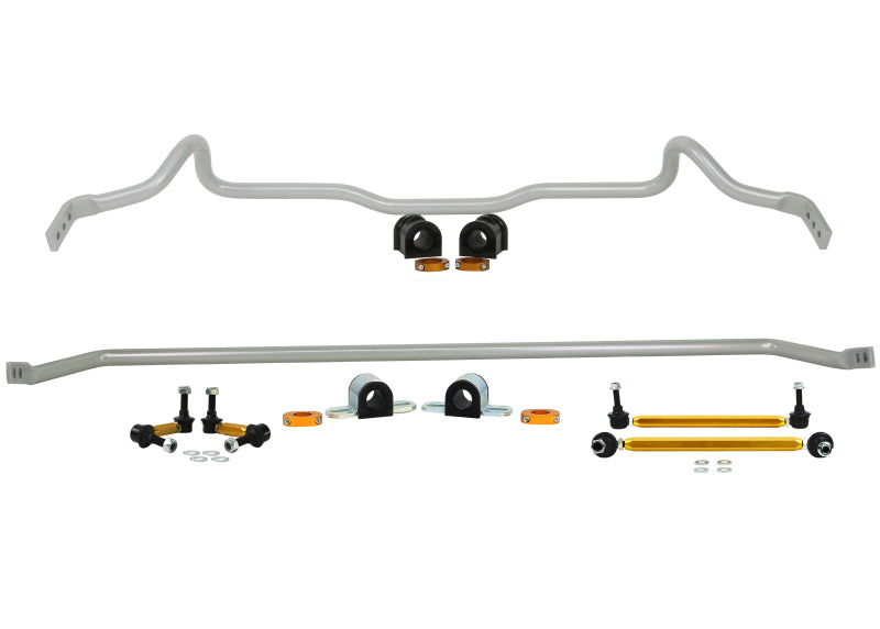 Whiteline BFK009 2016-2017 Ford Focus RS Front & Rear Sway Bar Kit - Enhance Handling and Responsiveness
