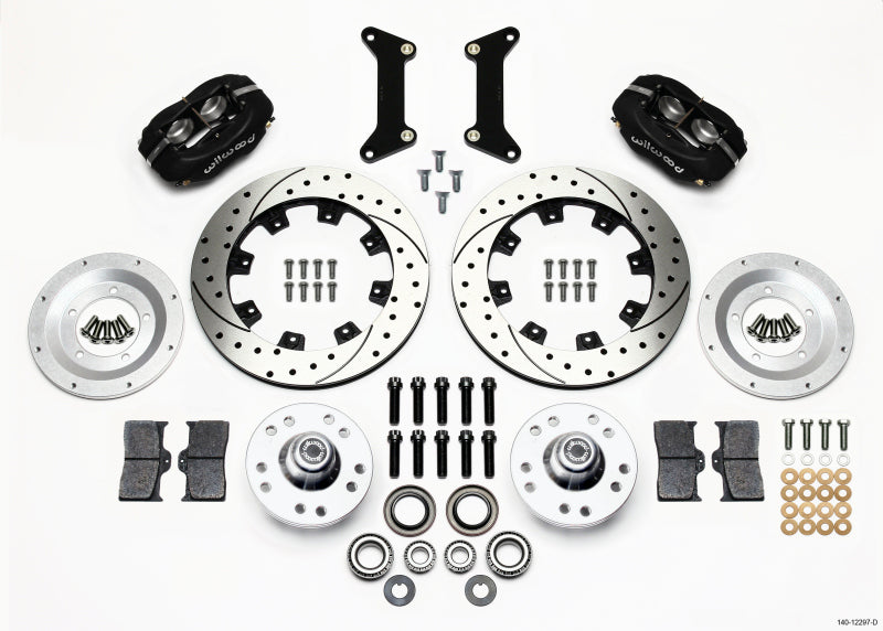 Wilwood Forged Dynalite Front Brake Kit with 12.19-inch Rotors for 1979-1981 Buick Century