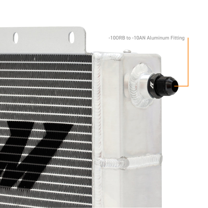 Mishimoto Universal 23-Row Oil Cooler Kit with 8-Inch Slim Fan and Aluminum Shroud