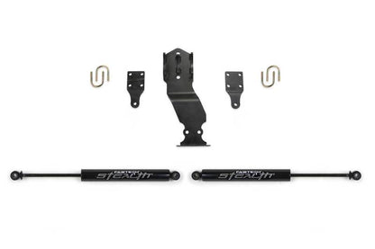 Fabtech FTS22302 Stealth Dual Steering Stabilizer Kit for 2017 Ford Super Duty 4WD