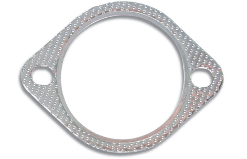 Vibrant 1458 Multi-Layer Graphite Exhaust Gasket for 2-Bolt Flanged Connections, 3-inch I.D.