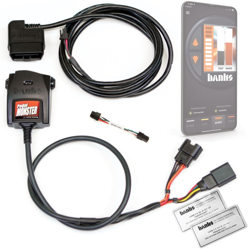 Banks Power PedalMonster Kit (Part Number 64310) – Throttle Response Controller for Ford, Buick, Jaguar