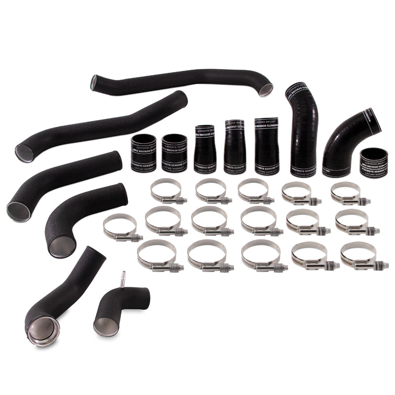 Mishimoto 2017+ Ford F-150 3.5L EcoBoost Intercooler Pipe Kit - Wrinkle Black