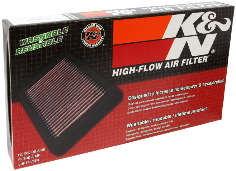 K&N Engineering 33-5101 High-Flow Replacement Air Filter for Jeep Renegade and Fiat 500X
