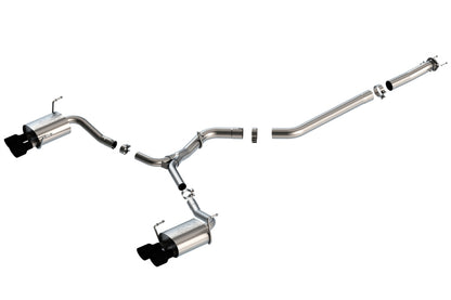 Borla 140595CB S-Type Cat-Back Exhaust System for 2015-2021 Subaru Impreza WRX & STI with 2.0L/2.5L Turbo Engines
