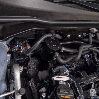 Mishimoto 2022+ Honda Civic 1.5T Baffled Oil Catch Can PCV Side - Prevent Carbon Buildup and Improve Engine Efficiency