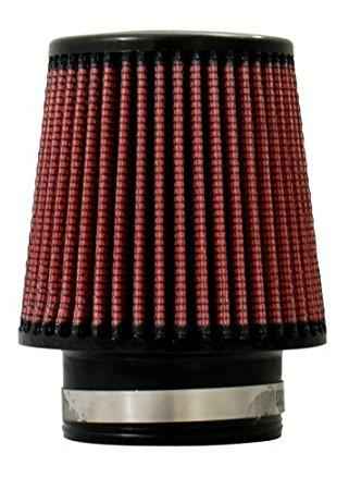 Injen High Performance Air Filter - 3 Black Filter 5 Base / 4 7/8 Tall / 4 Top