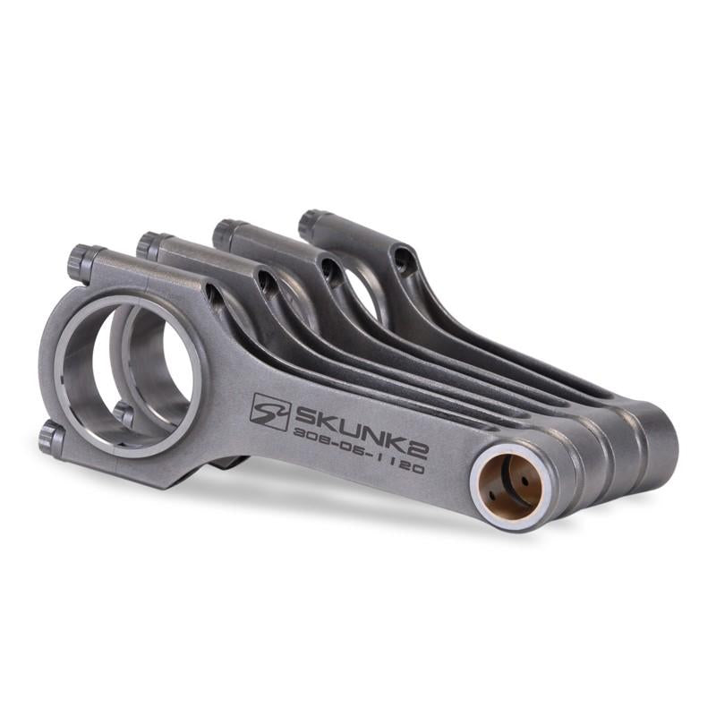 Skunk2 Alpha Series Honda B18C Connecting Rods – Forged 4340 Chromoly, H-Beam Design, Rated for Over 900 HP