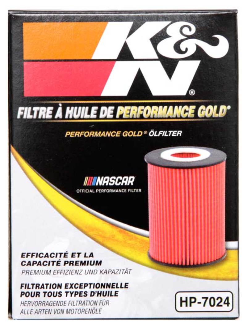 K&N Engineering HP-7024 Performance Oil Filter for 2007-2015 Mini Cooper L4 1.6L