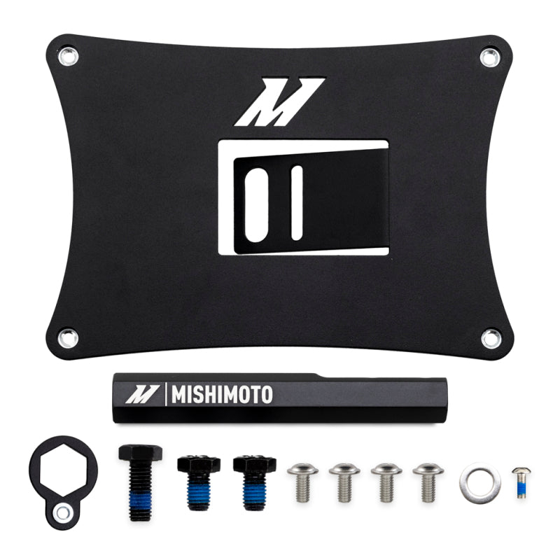 Mishimoto 17-21 Honda Civic License Plate Relocation Kit - Supports Better Airflow and Seamless Fit