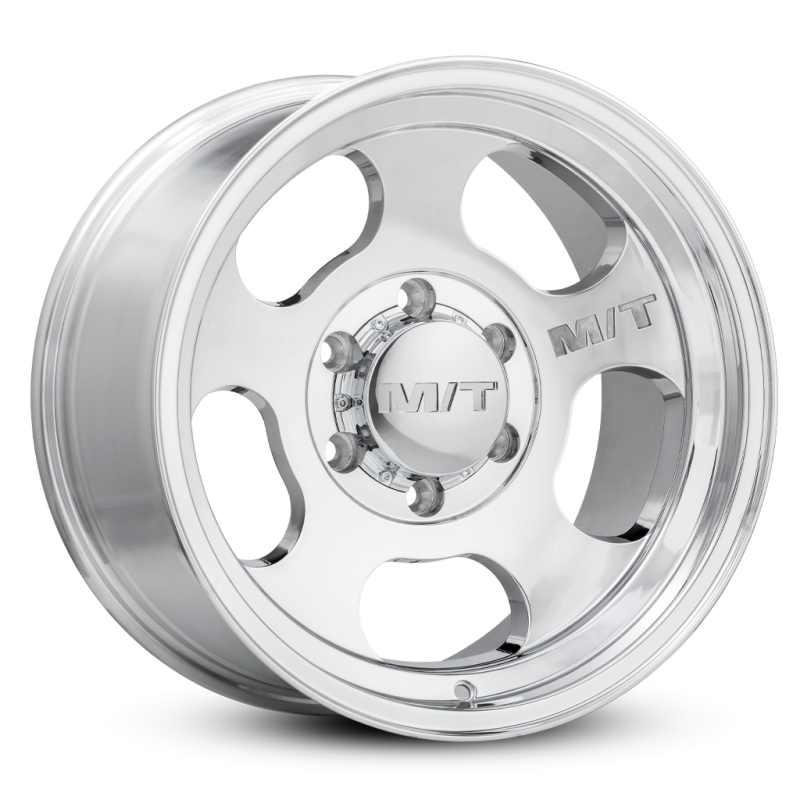 Mickey Thompson Canyon Polished 17x9 Inch Wheel for Trucks and SUVs - 8x6.5 Bolt Pattern, 0 Offset, 125.2mm Hub Bore