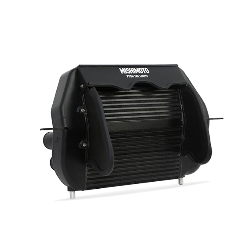 Mishimoto 2011-2014 Ford F-150 EcoBoost Black Intercooler with Polished Pipes – Performance Upgrade