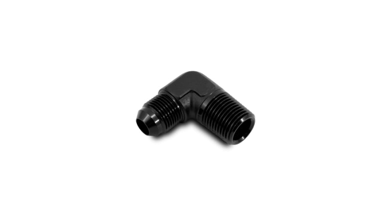 Vibrant -4AN to 3/8 inch NPT 90 Degree Elbow Adapter Fitting