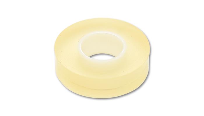 Vibrant 5 Meter Clear Adhesive Cut Tape for Braided Flex Hoses and Stainless Steel Hoses