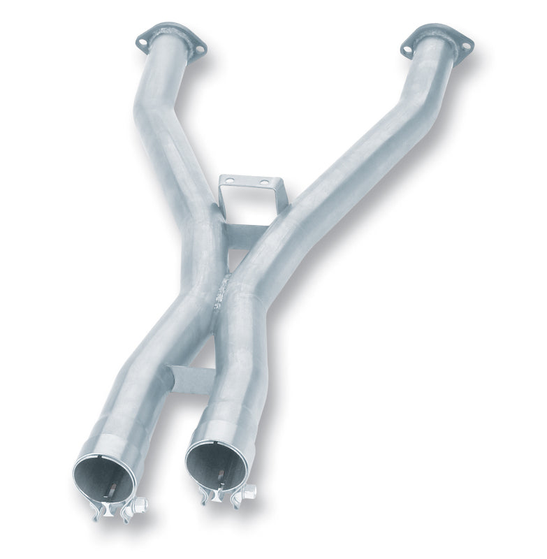 Borla Corvette Z06 X Pipe with Mid-Pipes - Performance Exhaust System for C5 / C5 Z06 5.7L V8