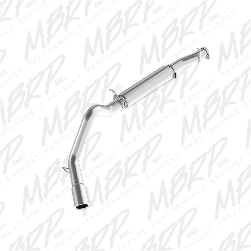 MBRP Armor Lite Series 04-07 Ford E-250/350 Van 4-inch Single Side Exit Aluminum Cat Back Exhaust System (Part Number: S6285AL)