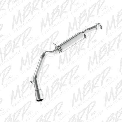 MBRP Armor Lite Series 04-07 Ford E-250/350 Van 4-inch Single Side Exit Aluminum Cat Back Exhaust System (Part Number: S6285AL)