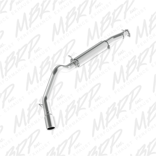 MBRP Armor Lite Series 04-07 Ford E-250/350 Van 4-inch Single Side Exit Aluminum Cat Back Exhaust System (Part Number: S6285AL)