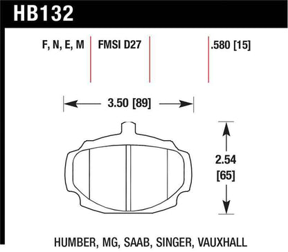 Hawk HP+ Street Brake Pads