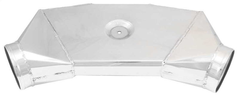 Spectre Dual Plenum Kit (Ultra Low) 120 Degree Polished Aluminum - Part Number 9824