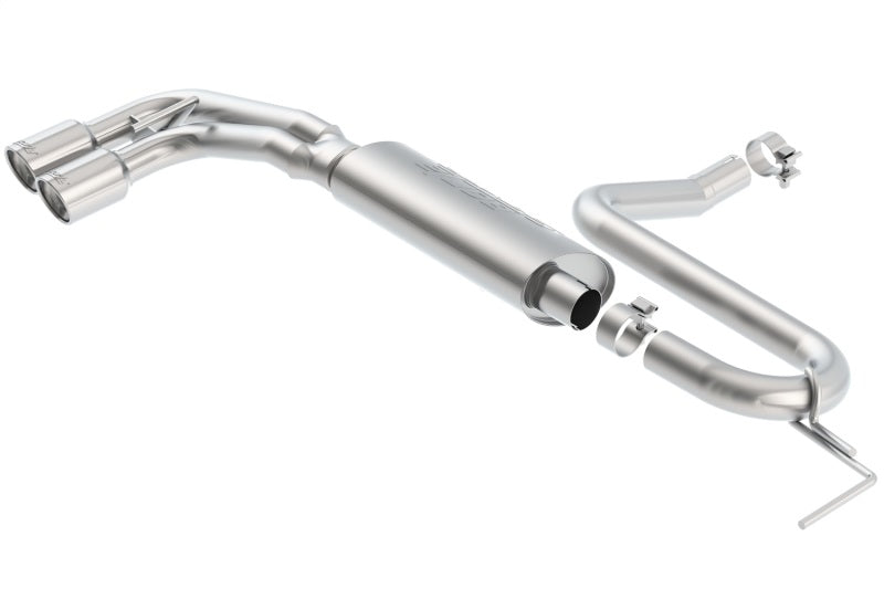 Borla S-Type Axle-Back Exhaust System for 2017-2019 Chevrolet Cruze RS 1.4L Turbo FWD