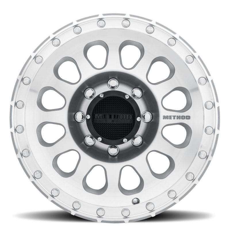 Method MR315 17x8.5 Polished Alloy Wheel with 8x6.5 Bolt Pattern and 0mm Offset
