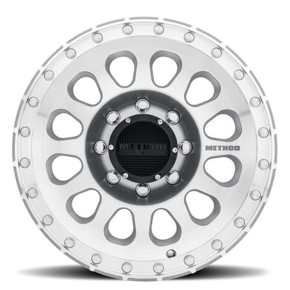Method MR315 18x9 Polished Aluminum Wheel with +18mm Offset for 8x170 Bolt Pattern