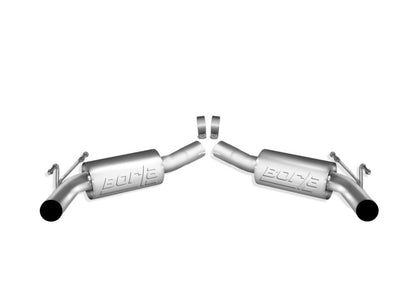 Borla ATAK Axle-Back Exhaust System for 2010-2013 Chevrolet Camaro with Ground Effects Package - 6.2L V8