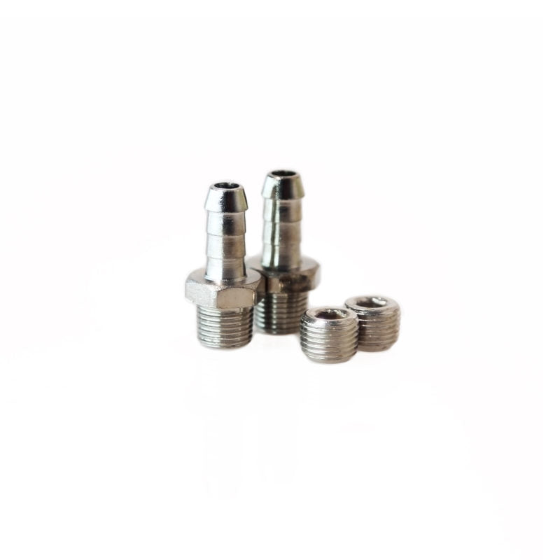 Turbosmart WG50/60 and GenV 1/8NPT - 6mm Hose Fitting Kit with Plug