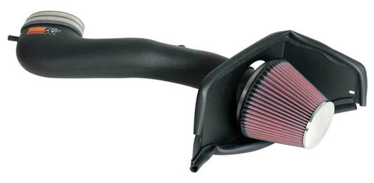K&N Engineering 63-2565 High-Flow Cold Air Intake System for 2007-2009 Ford Mustang GT V8-4.6L