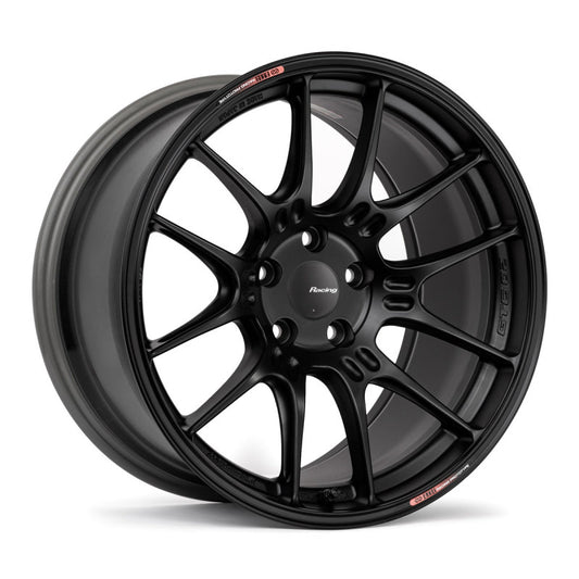 Enkei GTC02 18x10 Matte Black Wheel with 5x112 Bolt Pattern and 45mm Offset