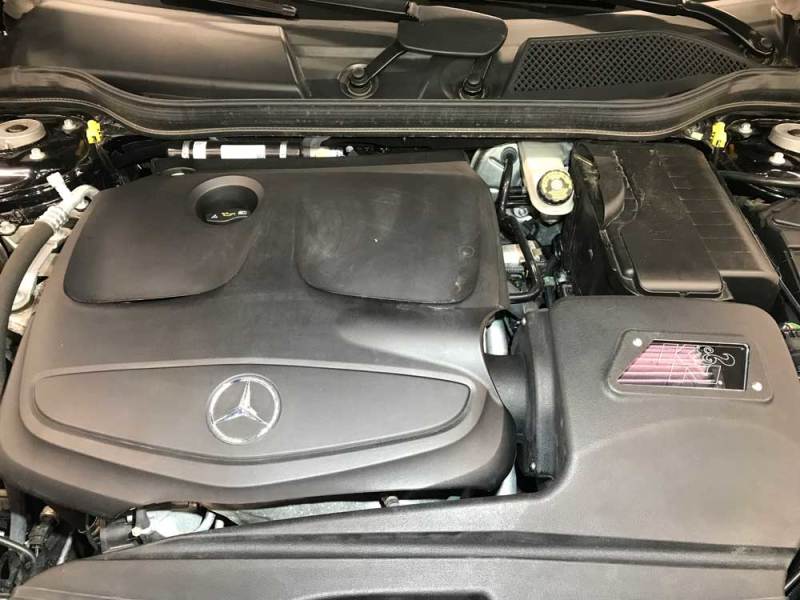 K&N Engineering Part 57S-6200 Performance Air Intake System for Mercedes-Benz CLA250 (2014-2018)