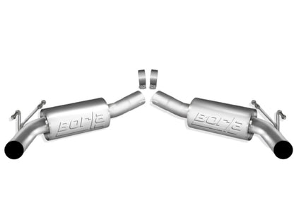 Borla ATAK Axle-Back Exhaust System for 2010-2013 Chevrolet Camaro with Ground Effects Package - 6.2L V8