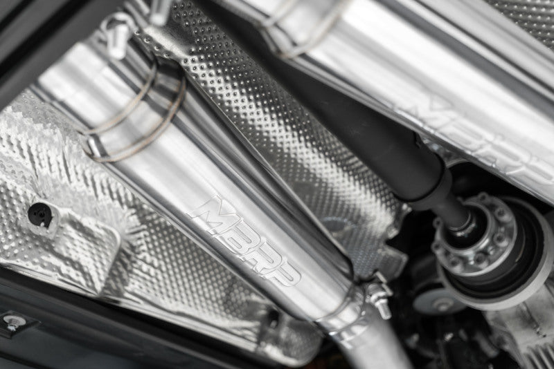 MBRP Armor Pro Series 17-21 Dodge Charger 5.7L Dual Rear Exhaust System with Carbon Fiber Tips
