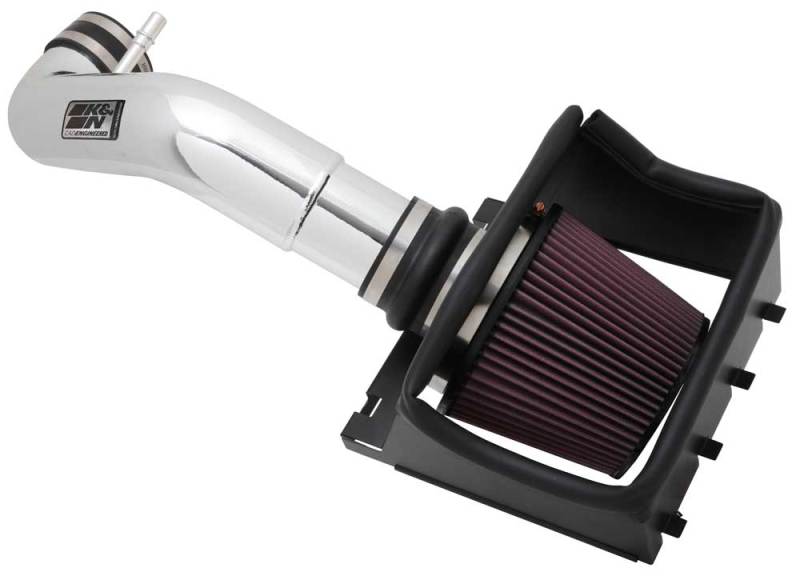 K&N Engineering 77-2581KP Cold Air Intake System for 2011-2013 Ford F-150 5.0L V8 F/I