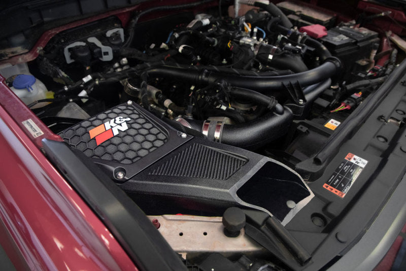 K&N Engineering 30-2619 DryFlow Performance Air Intake System for 2021-2023 Ford Bronco with 2.7L V6