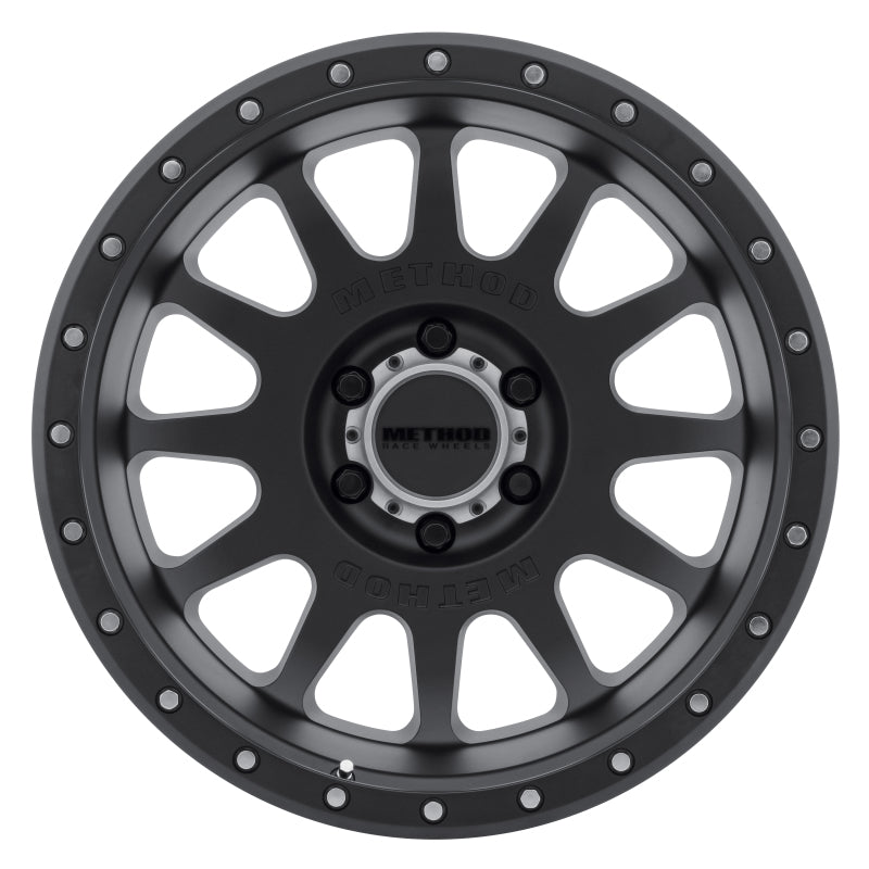Method MR605 NV 20x10-Inch Matte Black Wheel with -24mm Offset and 6x5.5 Bolt Pattern