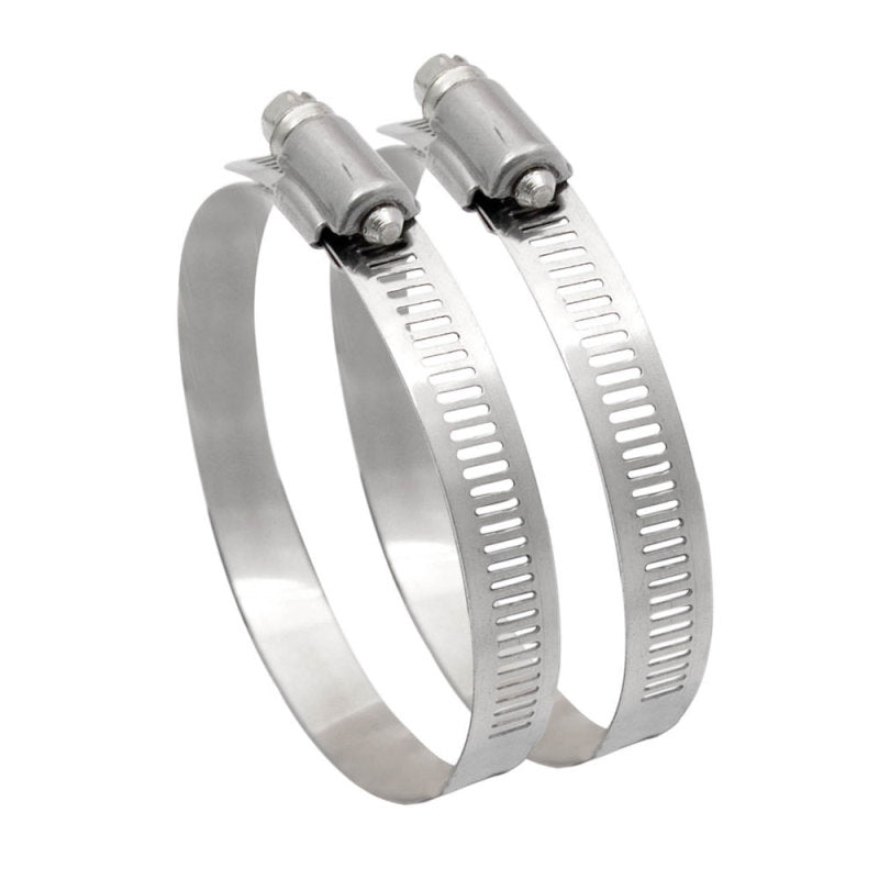 Spectre Worm Gear Hose Clamps 4 Inch - Secure Air Intake System Connections