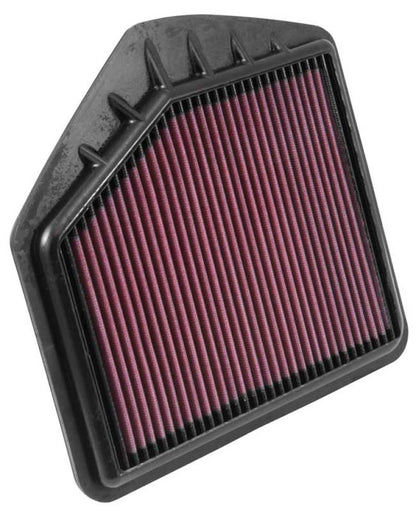 K&N Replacement Panel Air Filter for 2015-2019 Hyundai Genesis 5.0L V8 – High-Flow, Reusable Air Filter by K&N Engineering Part #33-5020