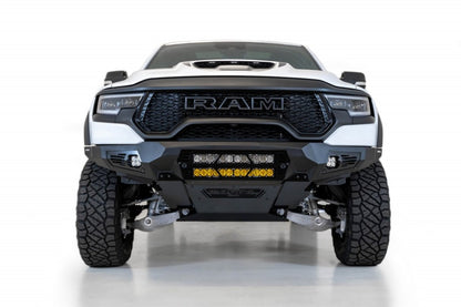 Addictive Desert Designs Bomber Front Bumper for Ram 1500 TRX (2021-2023) with Dual 20-Inch Light Bar Mounts