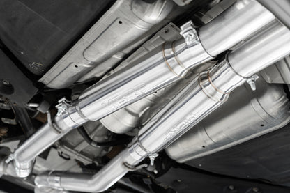 MBRP Armor Pro Series Cat-Back Exhaust System for Infiniti Q50 2016-2021 – Dual Split Rear with 4.5-inch Tips