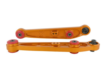 Skunk2 Racing Alpha Series Rear Lower Control Arm Set for Honda Civic and Acura Integras - Gold