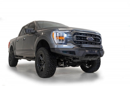 Addictive Desert Designs HoneyBadger Front Bumper with Top Hoop for Ford F-150 (Part #F197431040103)