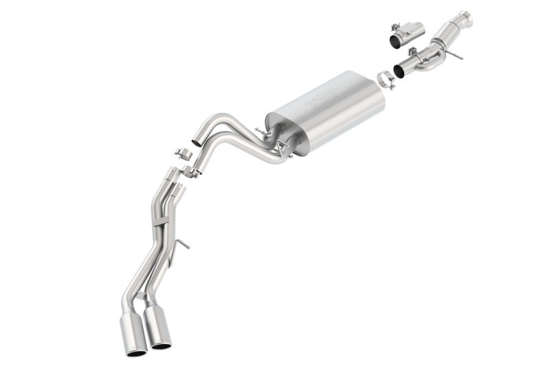 Borla Touring Cat-Back Exhaust System for 2015-2016 GMC Yukon & Cadillac Escalade with 6.2L V8 – Part #140559