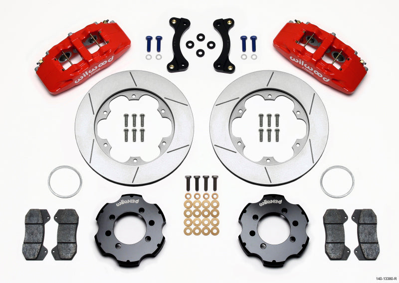 Wilwood Dynapro 6 Front Hat Kit with 11-Inch GT Rotors for 2001-2003 Mazda Miata