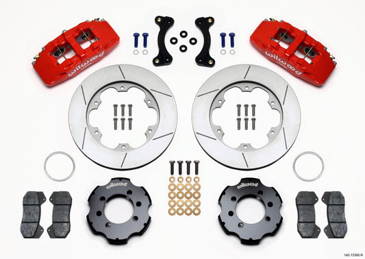 Wilwood Dynapro 6 Front Hat Kit with 11-Inch GT Rotors for 2001-2003 Mazda Miata