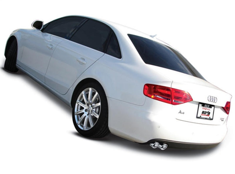 Borla S-Type Cat-Back Exhaust System for 2009-2016 Audi A4 Quattro 2.0L Turbo