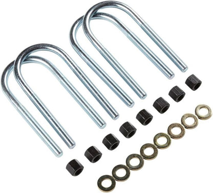Fabtech Round U-Bolt Kit - 5/8-18 x 18 in. for Truck Lift and Suspension