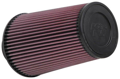 K&N Engineering Universal Rubber Air Filter – 3 Inch Flanged, 6 Inch Outer Diameter, 4-5/8 Inch Outer Diameter Top, 9 Inch Length