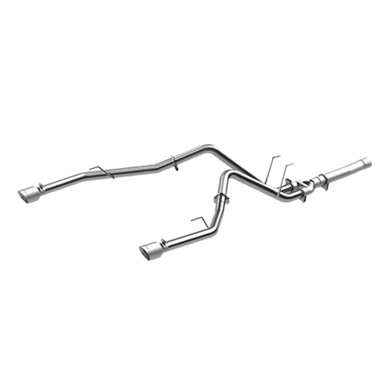 MBRP S6171AL Armor Lite Series 2.5-inch Filter Back Dual Exhaust System for 2014-2015 Ram 1500 with EcoDiesel Engine